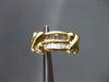 ESTATE LONG 1.12CT DIAMOND BAGUETTE 14K YELLOW GOLD CLIP ON EARRINGS !!! #17948