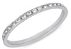 .31CT DIAMOND 14KT WHITE GOLD 3D ROUND CHANNEL PRONG ETERNITY ANNIVERSARY RING