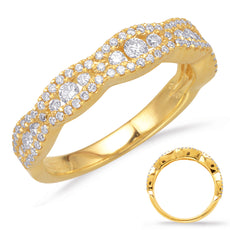 .46CT DIAMOND 14KT YELLOW GOLD CLASSIC 3 STONE HALO FUN WEDDING ANNIVERSARY RING