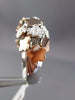 ESTATE WIDE .50CT DIAMOND 14K WHITE & ROSE GOLD 3D MULTI FLOWER HANDCRAFTED RING