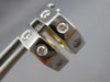 ESTATE .25CT DIAMOND 14K WHITE & YELLOW GOLD CLASSIC HUGGIE HOOP EARRINGS #6236