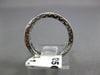 ESTATE 1.16CT ROUND & PRINCESS DIAMOND 14K WHITE GOLD 3D ANNIVERSARY RING #17801