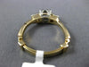 ANTIQUE .70CT OLD MINE DIAMOND 14KT TWO TONE GOLD 3 STONE ENGAGEMENT RING #21619