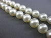 ESTATE AAA 8MM SOUTH SEA PEARL 14KT WHITE GOLD 3D CLASSIC NECKLACE #26211