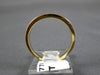 ESTATE .46CT DIAMOND 14KT YELLOW GOLD 3D PRINCESS CUT ANNIVERSARY RING #15774