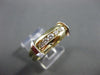 ESTATE .30CT DIAMOND 6 STONE 14KT WHITE & YELLOW GOLD ANNIVERSARY RING #11371