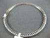 ESTATE NARROW 2.76CT DIAMOND 14KT WHITE GOLD ETERNITY BANGLE SIMPLY STUNNING!!