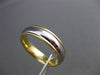 ESTATE PLATINUM & 18KT YELLOW GOLD CLASSIC WEDDING ANNIVERSARY RING 5.5mm #23588