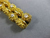 ESTATE WIDE TIFFANY & CO. 1.80CT DIAMOND 18K YELLOW GOLD 3D NUGGET LOVE BRACELET