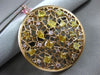 ESTATE 2.75CT FANCY MULTI COLOR DIAMOND 18KT ROSE GOLD CIRCULAR FLOATING PENDANT