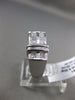 ESTATE WIDE 1CT PRINCESS CUT DIAMOND 14KT WHITE GOLD SEMI DOME ANNIVERSARY RING