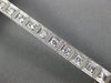 ANTIQUE LARGE ART DECO 3.01CT OLD MINE DIAMOND PLATINUM 3D FILIGREE WATCH #26386