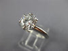 LARGE TIFFANY & CO GIA 1.52CT DIAMOND PLATINUM GOLD ENGAGEMENT RING E VS2 #26497