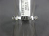 ESTATE 1.22CT DIAMOND 14K WHITE GOLD 3D ETERNITY WEDDING ANNIVERSARY RING #18621