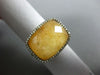 ESTATE LARGE 10.17CT DIAMOND & AAA YELLOW QUARTZ 14K ROSE GOLD RECTANGULAR RING