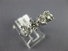 ESTATE LARGE 1.64CT DIAMOND 18KT WHITE GOLD 3D ROUND FIVE STONE ANNIVERSARY RING