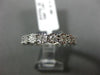 ESTATE .98CT DIAMOND 14KT WHITE GOLD ETERNITY MILGRAIN FILIGREE ANNIVERSARY RING