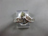 ESTATE 1.47CT WHITE & FANCY YELLOW DIAMOND 18KT GOLD CRISS CROSS FRIENDSHIP RING