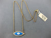 ESTATE .17CT DIAMOND AAA TURQUOISE & MOTHER OF PEARL 18KT ROSE GOLD 3D NECKLACE