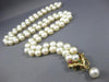 ESTATE EXTRA LONG AAA MULTI GEM 14K YELLOW GOLD HEART LARIAT NECKLACE #26587