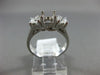.65CT DIAMOND 14KT WHITE GOLD 3D LUCIDA 3 STONE SEMI MOUNT ENGAGEMENT RING #557