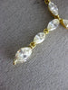 ESTATE LARGE 13.96CT FANCY YELLOW DIAMOND 18K YELLOW GOLD ETERNITY LOVE NECKLACE