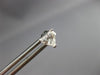 ESTATE .76CT DIAMOND 14KT WHITE GOLD CLASSIC HEART SHAPED STUD EARRINGS #26043