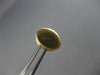 ESTATE ONYX 14KT YELLOW GOLD CLASSIC HANDCRAFTED OVAL MILGRAIN CUFF LINKS #26423
