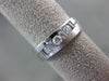 ESTATE 1.02CT DIAMOND 14K WHITE 7 STONE CHANNEL GOLD 3D WEDDING ANNIVERSARY RING