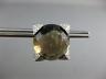 ESTATE EXTRA LARGE 11.78CT DIAMOND & AAA SMOKEY TOPAZ 18K WHITE GOLD 3D EARRINGS