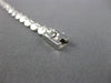 ANTIQUE 2.26CT ROUND DIAMOND 18KT WHITE GOLD 3D CIRCULAR TENNIS BRACELET #14542