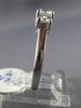 ESTATE 1.04CT DIAMOND 14KT GOLD & PLATINUM CLASSIC THREE STONE ENGAGEMENT RING