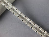 ESTATE 4.81CT ROUND & BAGUETTE DIAMOND 18K WHITE GOLD 3D CLASSIC TENNIS BRACELET