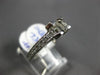 ESTATE .89CT DIAMOND PLATINUM 3D CLASSIC FILIGREE SEMI MOUNT ENGAGEMENT RING