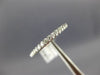ESTATE .18CT DIAMOND 14KT WHITE GOLD SHARED PRONG SEMI ETERNITY ANNIVERSARY RING