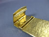 ESTATE LARGE BUCHERER 18KT YELLOW GOLD 3D CLASSIC SOLID SQUARE MENS WATCH