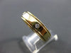 ESTATE .25CT DIAMOND ETOILE ETERNITY 14KT YELLOW GOLD RING STUNNING!!!  #10885