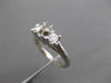 ESTATE .38CT DIAMOND 14KT WHITE GOLD 3D LUCIDA SEMI MOUNT ENGAGEMENT RING #15266