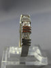 ESTATE .72CT DIAMOND 14KT WHITE GOLD 3D CHANNEL PRINCESS ANNIVERSARY RING #1796