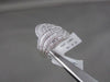 ANTIQUE WIDE 2.15CT DIAMOND 18KT WHITE GOLD FILIGREE MULTI ROW ANNIVERSARY RING