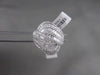 ANTIQUE WIDE 2.15CT DIAMOND 18KT WHITE GOLD FILIGREE MULTI ROW ANNIVERSARY RING