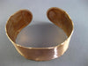 ESTATE WIDE 1.15CT DIAMOND 14KT ROSE GOLD 3D FLEXIBLE SNAKE CUFF BANGLE BRACELET