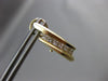 ESTATE .40CT DIAMOND PRINCESS 14KT YELLOW GOLD 5 STONE UMBRELLA CLIP ON EARRINGS