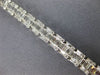 ESTATE 4.81CT ROUND & BAGUETTE DIAMOND 18K WHITE GOLD 3D CLASSIC TENNIS BRACELET