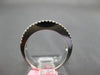 ESTATE WIDE 1.75CT DIAMOND & AAA EMERALD 18K WHITE GOLD WEDDING ANNIVERSARY RING
