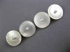 ESTATE LARGE AAA MOTHER OF PEARL 14KT YELLOW GOLD 3D DOUBLE SIDED CUFF LINKS