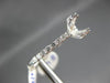 ESTATE .56CT DIAMOND 14KT WHITE GOLD CLASSIC 8 PRONG SEMI MOUNT ENGAGEMENT RING