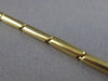 ESTATE .77CT DIAMOND 14K WHITE & YELLOW GOLD BY THE YARD 3 STONE NECKLACE #16974