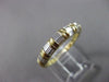 ESTATE .60CT DIAMOND 14KT Y GOLD CURVED BAGUETTE CHANNEL ANNIVERSARY RING #5377