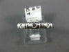 .24CT DIAMOND 14KT WHITE GOLD 3D ETERNITY ETOILE WEDDING ANNIVERSARY RING #2043